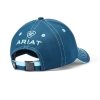 Czapka z daszkiem TEAM CAP II - ARIAT - deep petroleum/mosaic blue